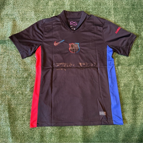 Lamine Yamal #19 FC Barcelona X Travis Scott Away Jersey - Picture 1 of 4